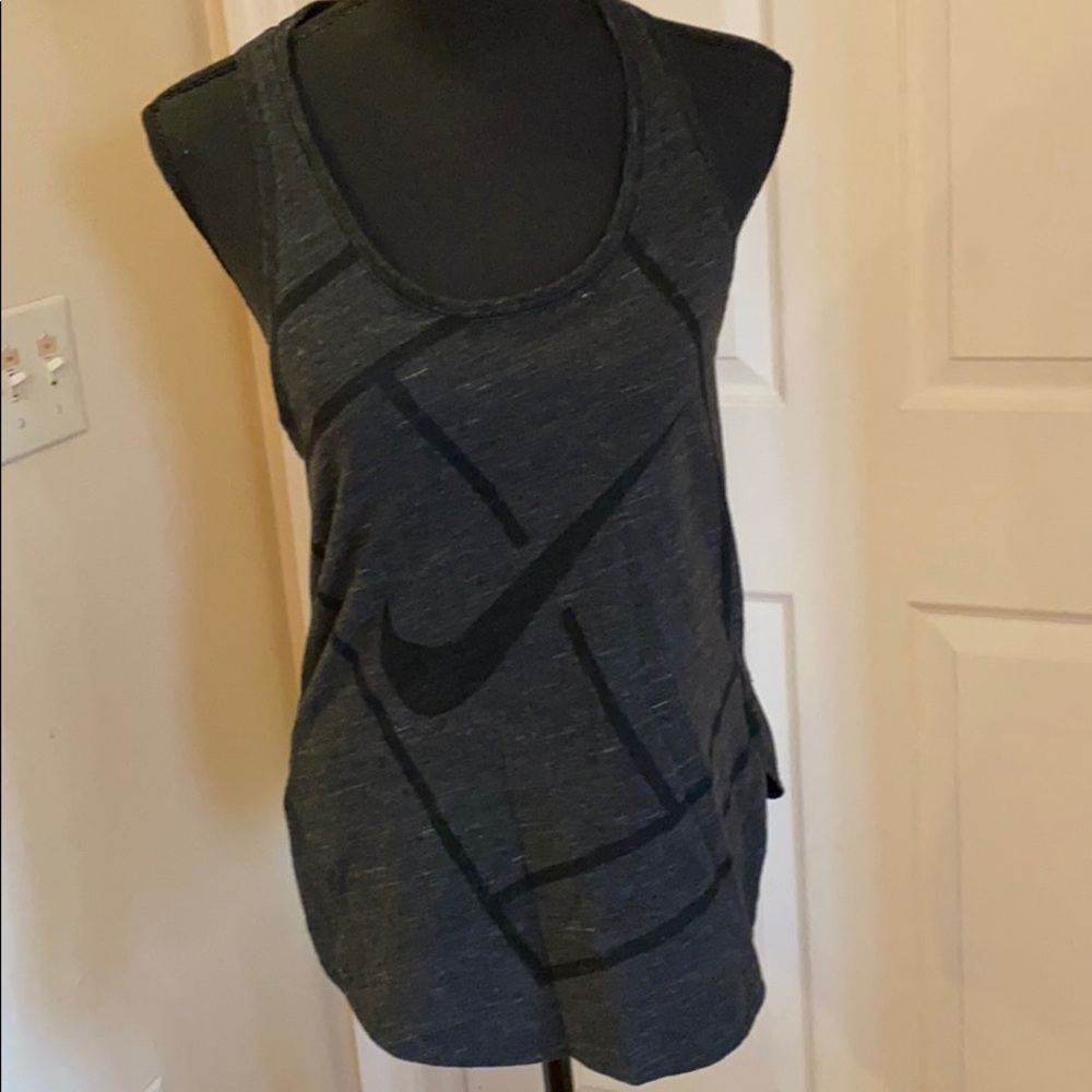 Gray & Black  Nike Athletic Tank Top.